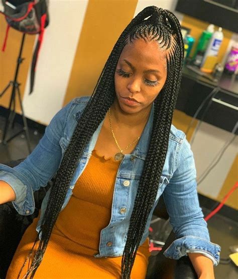 Pin By Ebboonnyyy🖤 On Hairstyles African Braids Hairstyles Braided