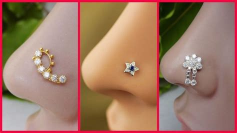 Eye Catching Nose Pin Designs For Girls Ideas Of Nose Rings