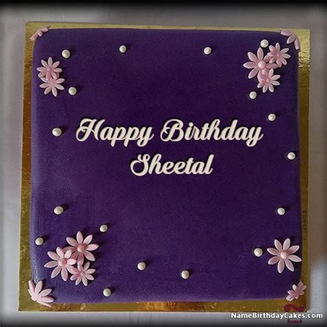 Happy Birthday Sheetal Cakes Cards Wishes