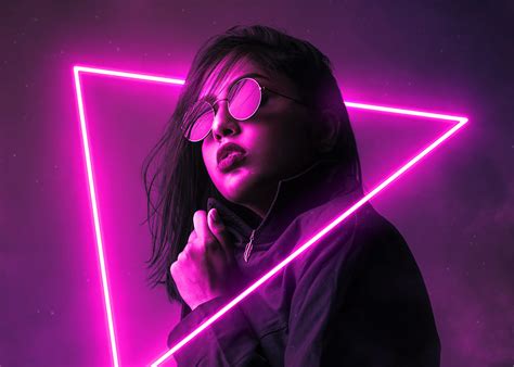 Video Tutorial How To Create A Neon Light Effect In Photoshop Search