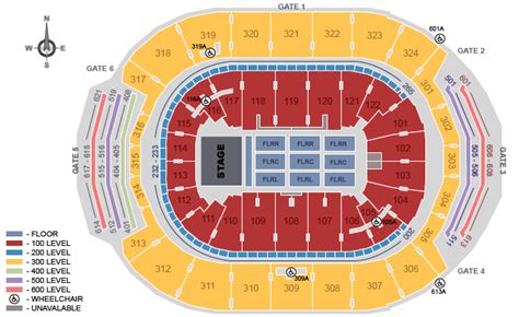 Scotiabank Arena Toronto Tickets Schedule Seating Chart Directions