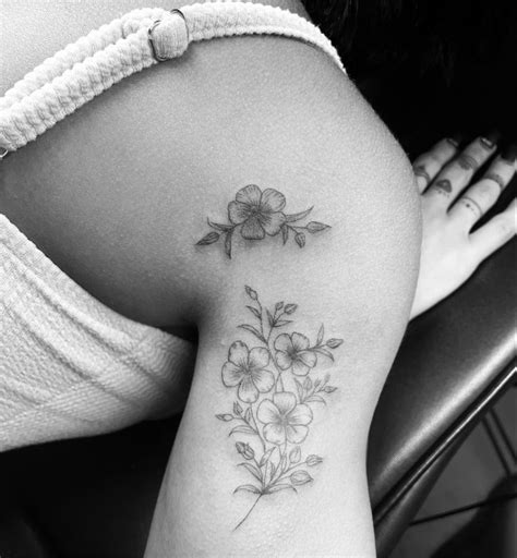 Flowers Tattoo Leaf Tattoos Flower Tattoos Tattoos