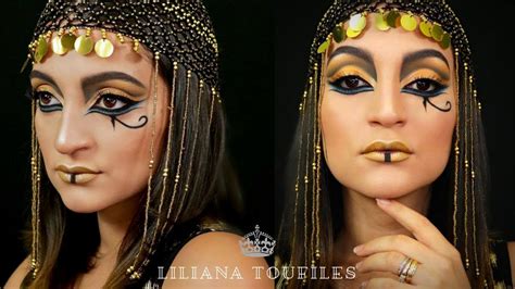cleopatra makeup tutorial halloween makeup youtube