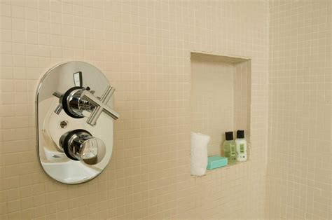 How To Install A Recessed Shower Shelf