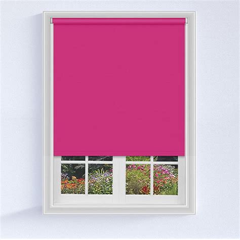 100 Pvc Plain Pmrd Dark Pink Roller Blinds At Rs 65square Feet In