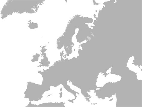 Affordable and search from millions of royalty free images, photos and vectors. File:Blank map europe no borders.svg - Wikimedia Commons