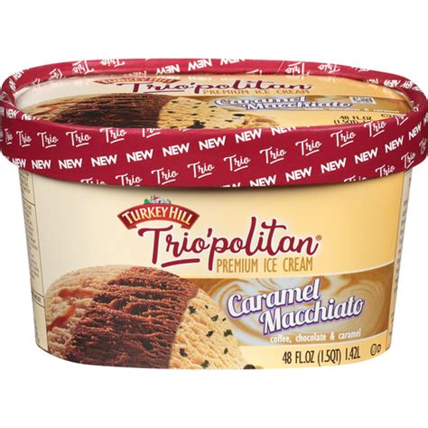 Turkey Hill Trio Politan Ice Cream Premium Caramel Macchiato Shop