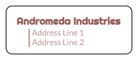 Add the finishing touch to your mail with help from these business address labels. | Address ...