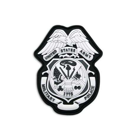 Us Army Military Police Badge Pvc Patch Morale Patch Armory