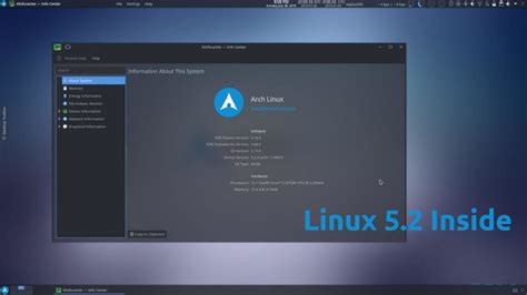 Ya Disponible La Primera Iso De Arch Linux Con Linux 52 Linux