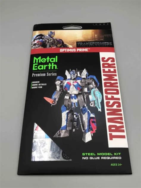 Fascinations Metal Earth Iconx Transformers Optimus Prime 3d Metal