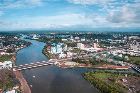 An Aerial View Of Iloilo City Considered One Of The Booming Cities In