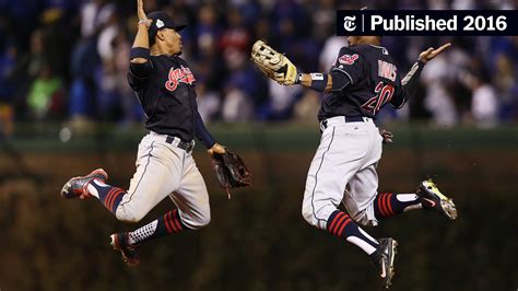 Indians Defeat Sloppy Cubs To Take A 3 1 World Series Lead The New