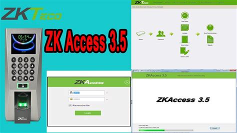 Zk Access Control Software 35 Bangla Youtube