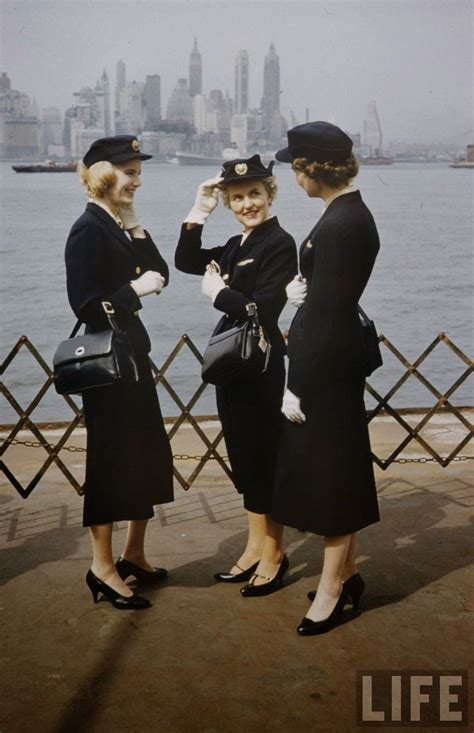 They also help passengers to board the plane and give a demonstration of safety procedures and equipment. Glamour Girls of the Air: Fascinating Pictures of an ...