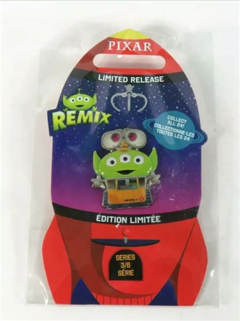 Disney Pixar Toy Story Alien Remix Wall E Wall E Pin Limited Brand New