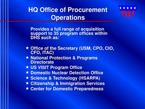 The dhs science and technology directorate is the principal source of research funding, but four university. PPT - Department of Homeland Security PowerPoint ...