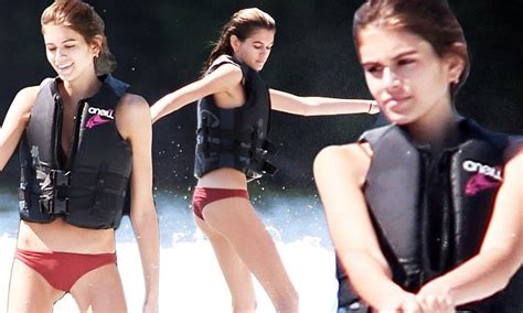Kaia Gerber Shows Off Her Wakesurfing Skills In Canada