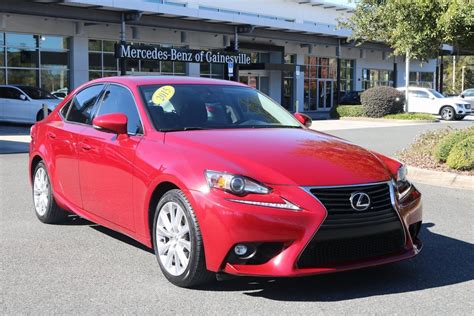 Experience amazing with the lexus line of luxury sedans, suvs and coupes. Pre-Owned 2015 Lexus IS 250 4D Sedan in Gainesville # ...