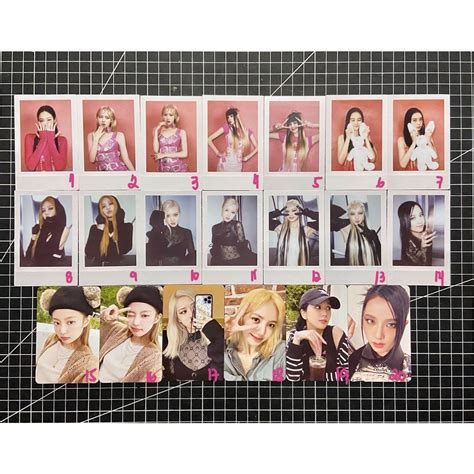 Blackpink Born Pink Official Album Photocards Shopee Philippines