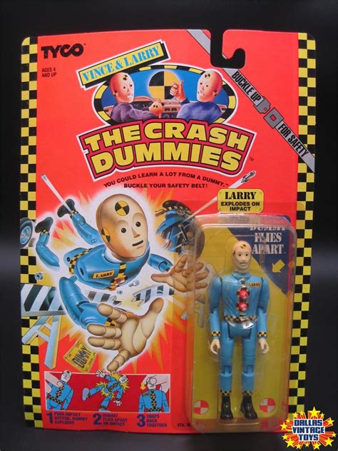 Tyco The Incredible Crash Dummies Carded Larry C