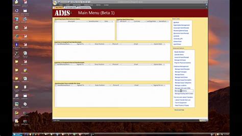Getting Started With The Aims Database Youtube