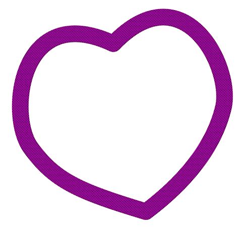 Transparent Purple Heart Clipart Clip Art Library