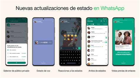 Cinco Nuevas Funciones De Los Estados De Whatsapp