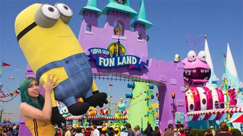 Winning Super Silly Fun Land Carnival Games Universal Studios Hollywood Despicable Me Youtube