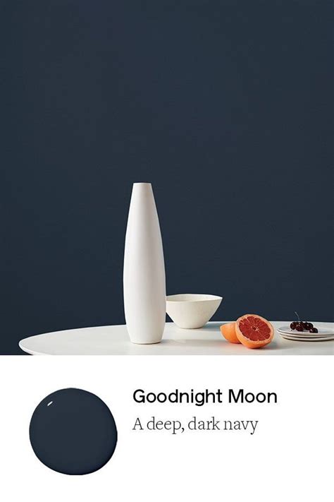Goodnight Moon Midnight Blue Paint Color Clare Midnight Blue