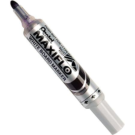 Pentel MWL5M V Whiteboard Marker Maxiflo With Pumping System Round