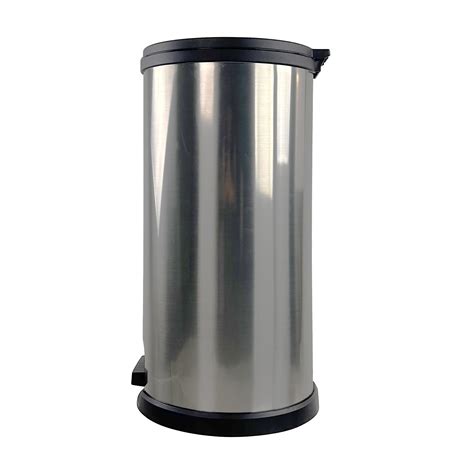 Mainstays 79 Gallon Trash Can Plastic Round Step Kitchen Trash Can
