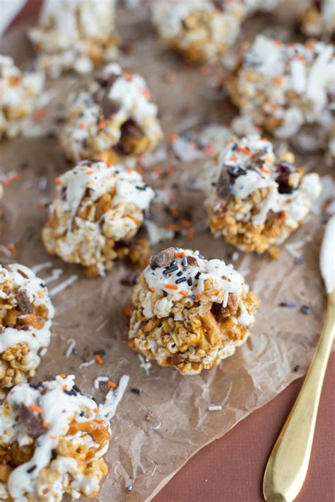 5 Ingredient Healthy Caramel Popcorn Balls Simple Roots