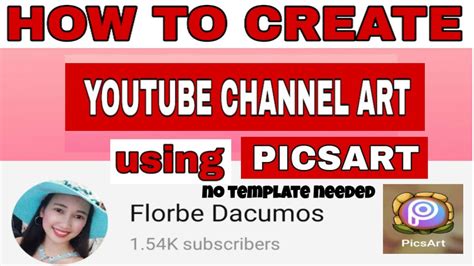 How To Make A Youtube Banner Channel Art Tutorial Youtube