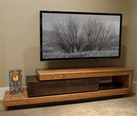 20 Wooden Tv Stand Designs You Can Make Yourself Walnut Tv Stand