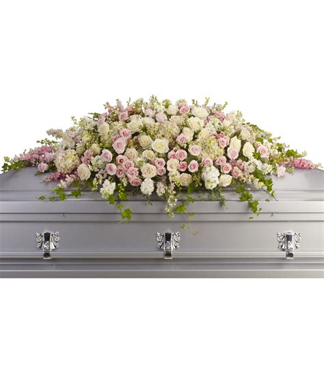 Always Adored Casket Spray By Teleflora In Dorchester Ma Lopez The