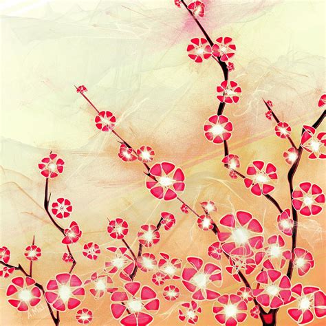 Cherry Blossom Digital Art By Anastasiya Malakhova Fine Art America