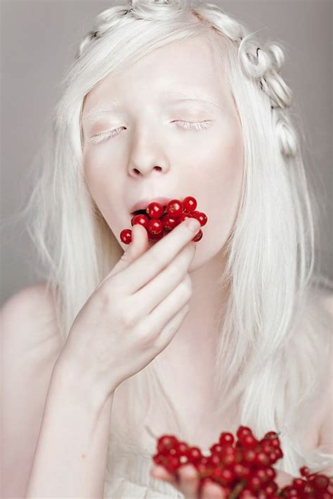 Nastya Kumarova Albino Model Beauty Model Photography