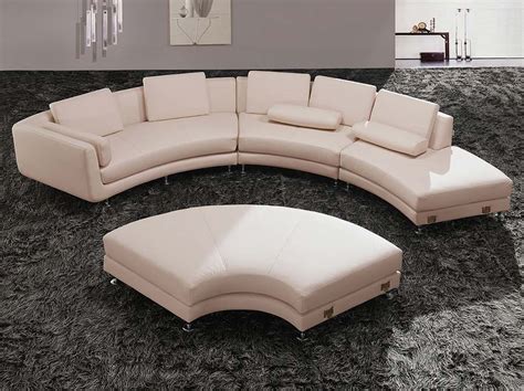Keep Stylish And Stunning Only With A Piece Of Half Circle Couch