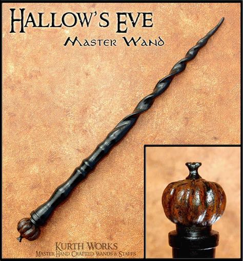 Hallows Eve Spiraled Wizard Magic Wand Wizard Staff Wizard Wand Witch