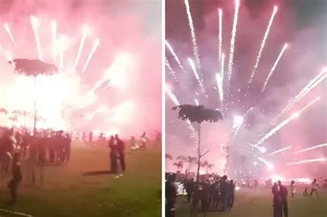New Years Fireworks Disaster Leaves Crowd Fleeing In Malaysia Daily Star