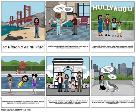 La Historia De Mi Vida Storyboard By 678c808f