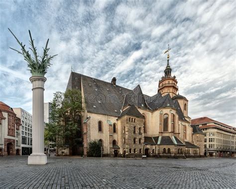 St Nicholas Church Leipzig Germany Stock Image Image Of Monuments