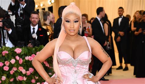 Nicki Minaj Is Pretty In Elaborate Pink Gown At Met Gala Met Gala Met Gala Nicki