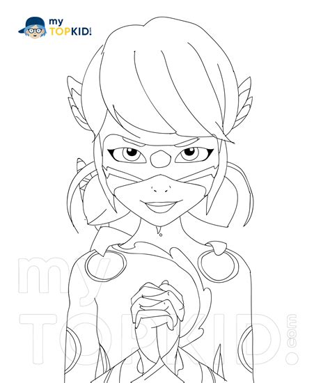 Ladybug Para Colorear Imprime Miraculous Gratis Colección única