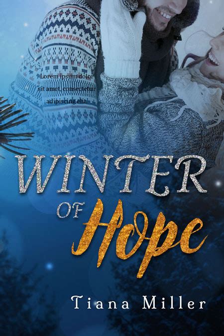 Winter Of Hope Winter Romance Premade Book Cover For Sale Beetiful