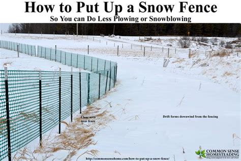 How To Put Up A Snow Fence With Photos And Video Snow Fence Wood