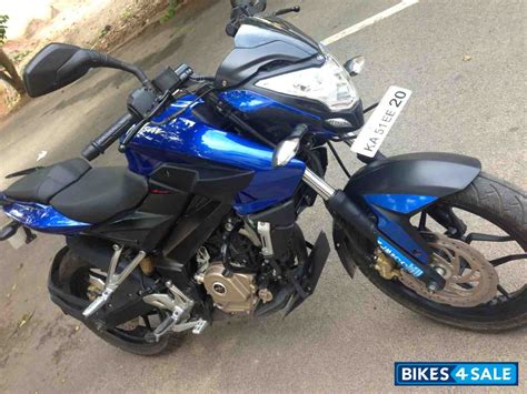 Fiery yellow, wild red, graphite black and mirage white. Used 2012 model Bajaj Pulsar 200 NS for sale in Bangalore ...