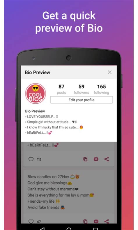 Cool Bio Quotes Ideasjpappstore For Android