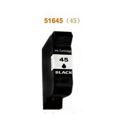 Hp 45 Black Original Ink Cartridge At Rs 2500piece एचपी का काला इंक